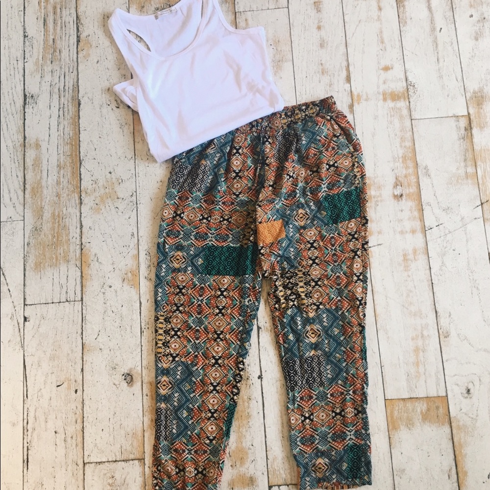 Forever 21 tribal pants